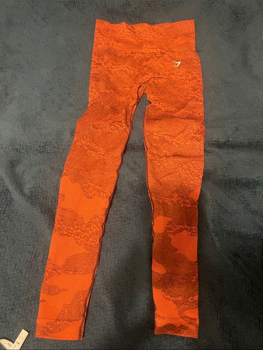 Gymshark Reddish Orange Seamless Leggings